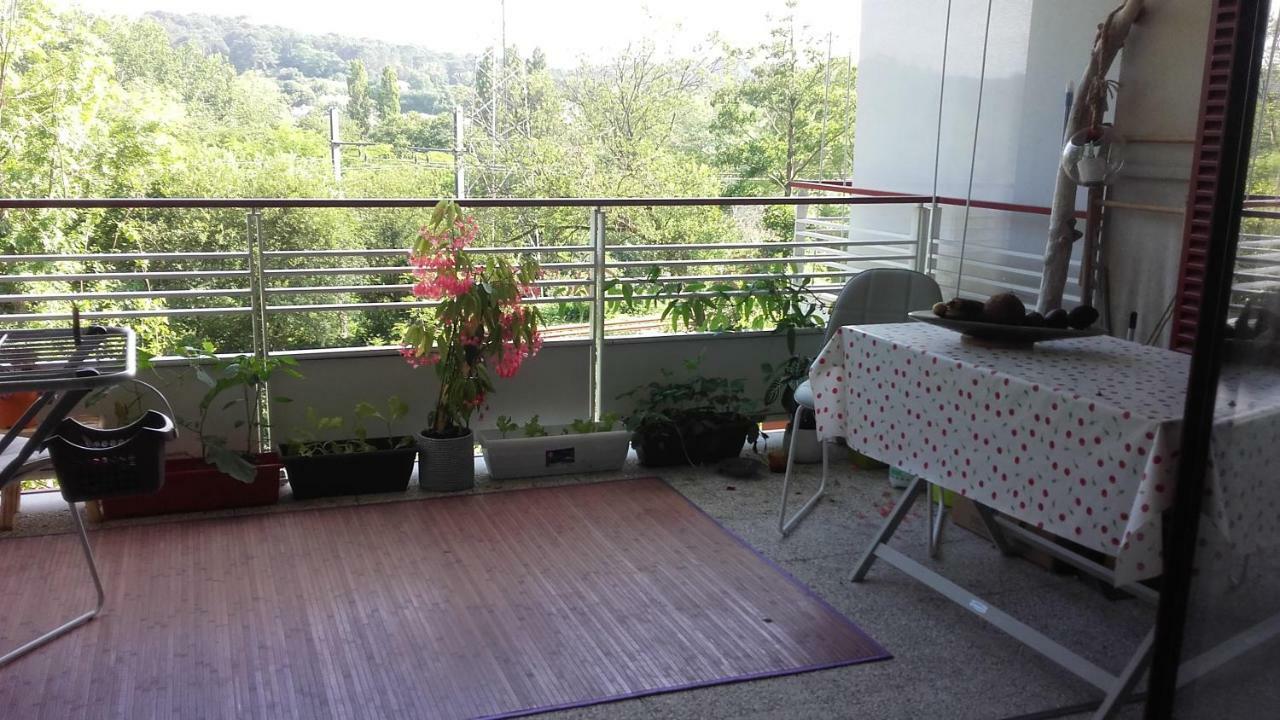 T2 Bis Avec Terrasse Vue Montagne Proche Mer, Commerces Et Biarritz Bidart Kültér fotó